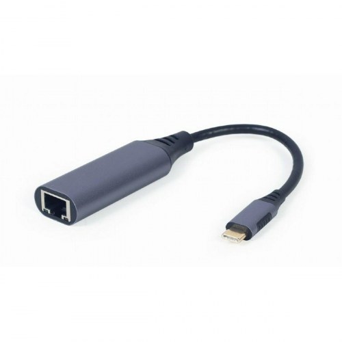 USB-C ethernet adapter GEMBIRD - gigabit RJ45, 15 cm
