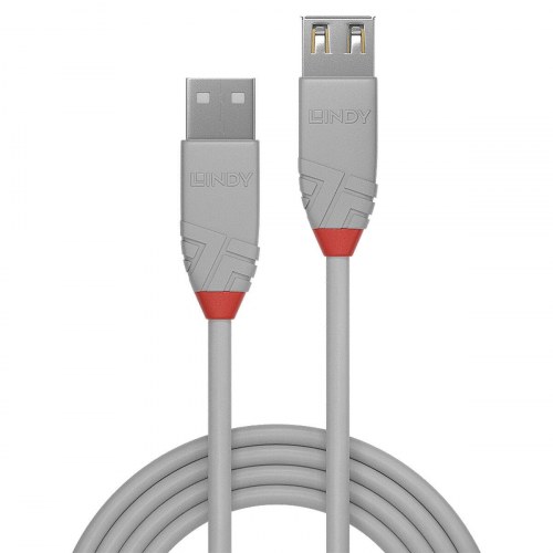LINDY USB 2.0 forlænger kabel 3 m - USB A han til USB A hun