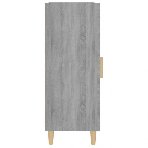 Skænk 34,5×34×90 cm i konstrueret træ - grå sonoma-eg