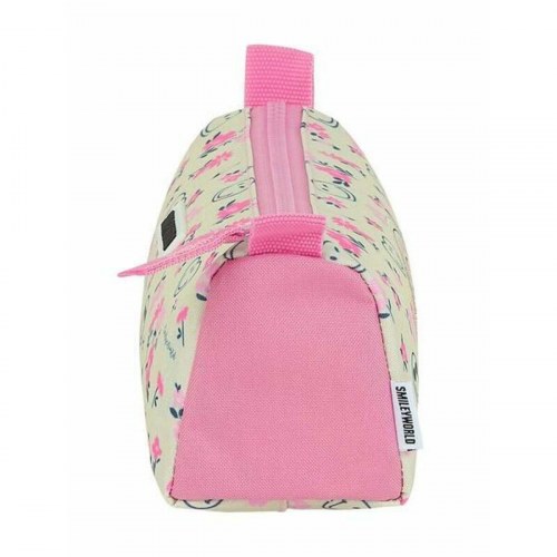 Vadsæk Smiley World Garden Pink Hvid (21 x 8 x 7 cm)