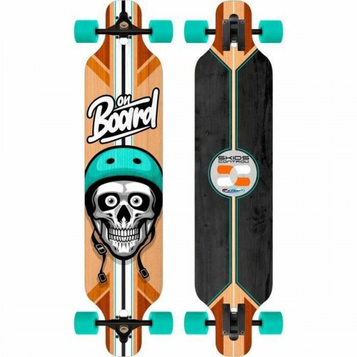 Skids Control longboard 41" - multifarvet, 103 × 23,5 cm