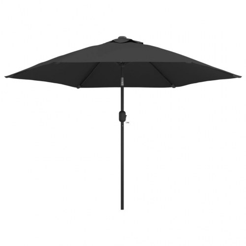 Udendørs parasol 300 cm med vippefunktion - antracitgrå