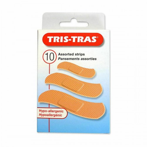 TRIS-TRAS plastre - Assorterede, 36 enheder