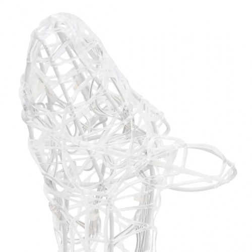 Juledekoration rensdyrfamilie 300 LED'er akryl varm hvid