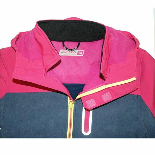 Anorak Joluvi Snaps Børns Pink Mørk pink 12 år
