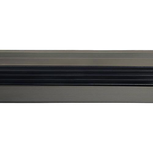 15 stk. trappelister L-facon 100 cm aluminium brun