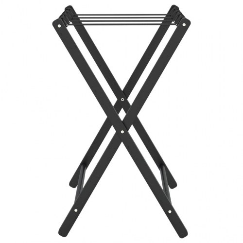 Kuffertbænk 68,5x38x58 cm bambus sort