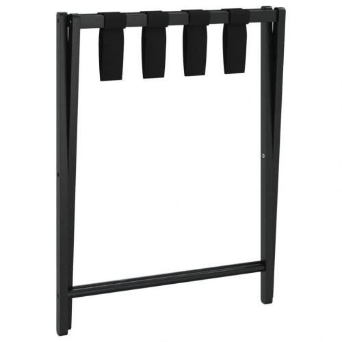 Kuffertbænk 68,5x38x58 cm bambus sort