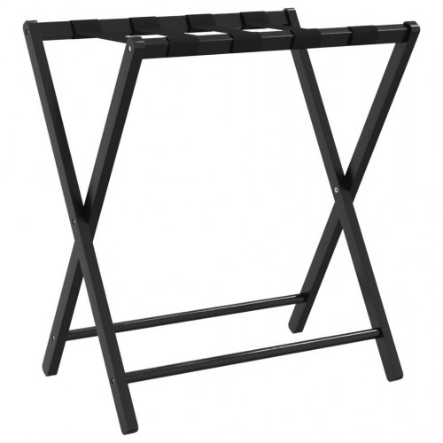 Kuffertbænk 68,5x38x58 cm bambus sort