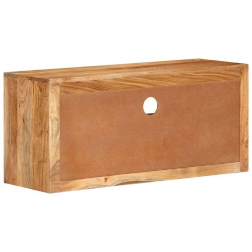 Tv-bord 88x30x40 cm massivt akacietræ