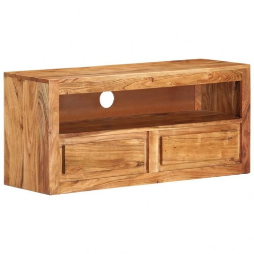 Tv-bord 88x30x40 cm massivt akacietræ