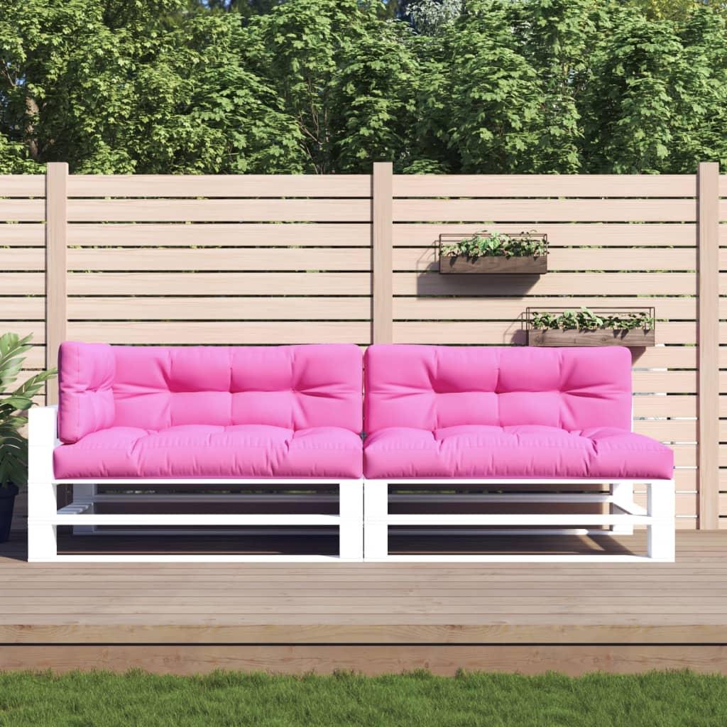 Pallehynder 5 stk. stof pink billede