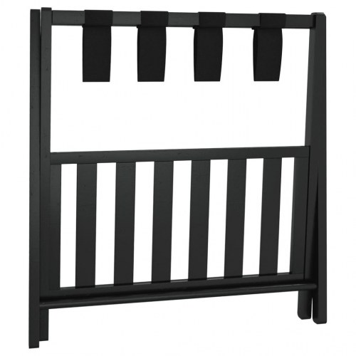 Kuffertbænk 68x38x58 cm bambus sort