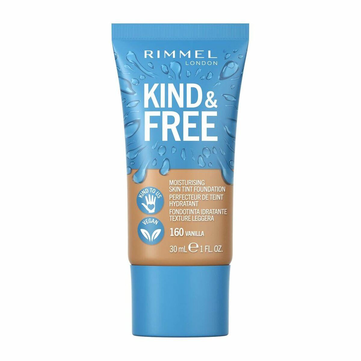Rimmel London Kind & Free Moisturising Skin Tint Foundation 160 Vanilla 30 g