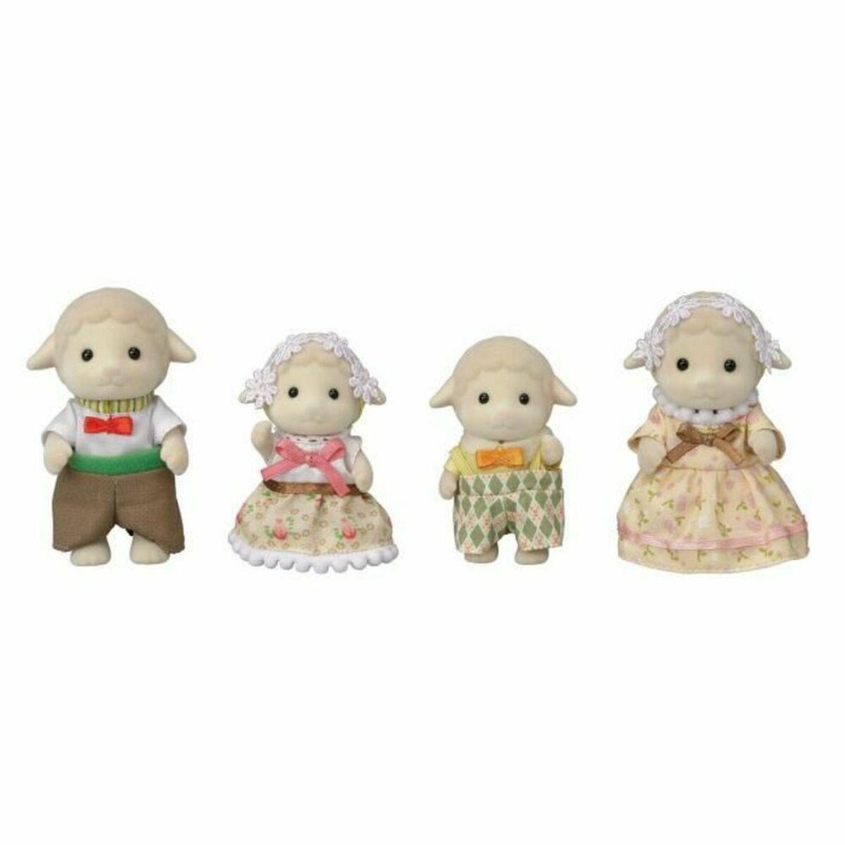 Sæt Med Dukker Sylvanian Families The Sheep Family