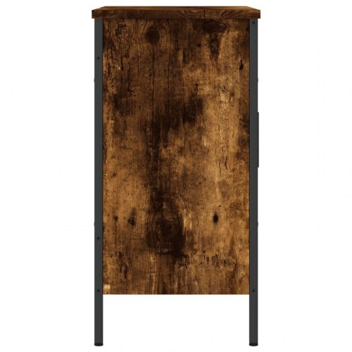 Underskab til håndvask 60×30×60 cm - konstrueret træ, røget eg