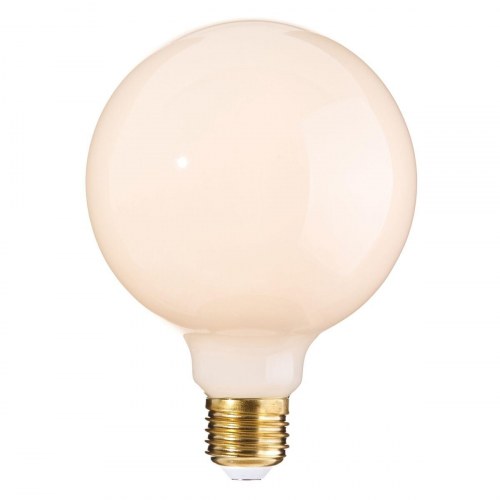 LED-lampe E27 6 W - hvid globe, 8 × 8 × 12 cm