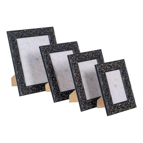 Fotoramme Sort Træ MDF 15 x 20 cm 22,5 x 1,5 x 27,5 cm