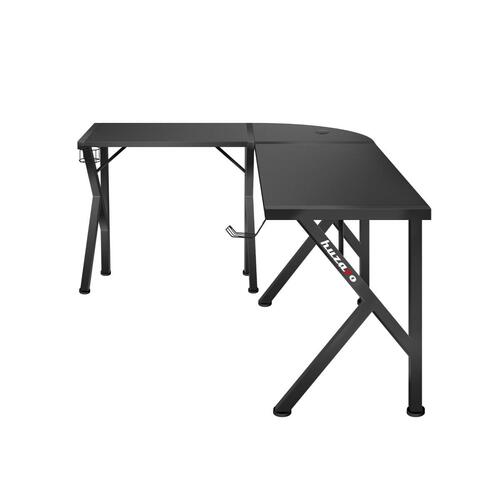 Skrivebord Gaming Huzaro Hero 6.3 Sort Stål Kulfiber 154 x 74 x 117 cm