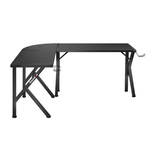Skrivebord Gaming Huzaro Hero 6.3 Sort Stål Kulfiber 154 x 74 x 117 cm