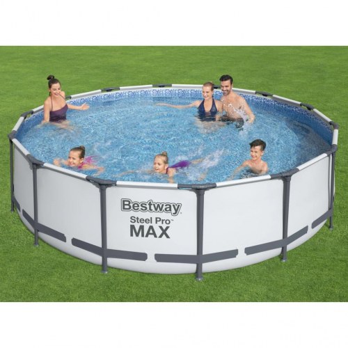Bestway Steel Pro MAX swimmingpoolsæt 427 × 107 cm - fritstående pool
