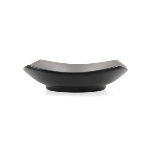 Bidasoa Gio snackskål grå plastik 15 x 15 cm - 12 stk.