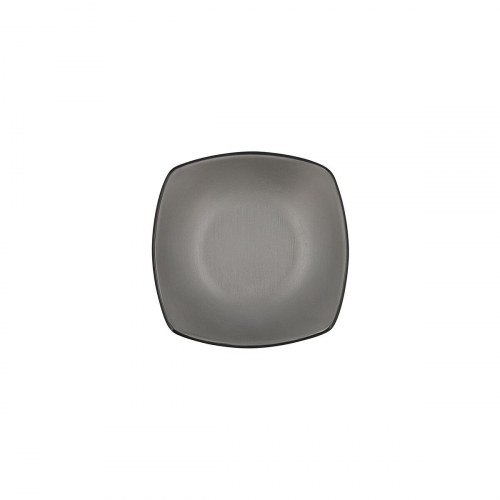 Bidasoa Gio snackskål grå plastik 15 x 15 cm - 12 stk.