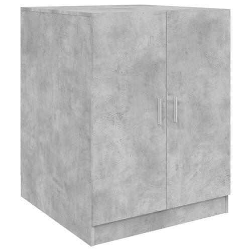 Vaskemaskineskab 71x71,5x91,5 cm betongrå