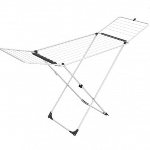 Vileda X-Legs Universal tørrestativ, grå stål, 18 m - 180 × 55 × 93 cm