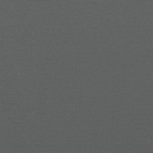 Sidemarkise 220x500 cm sammenrullelig antracitgrå