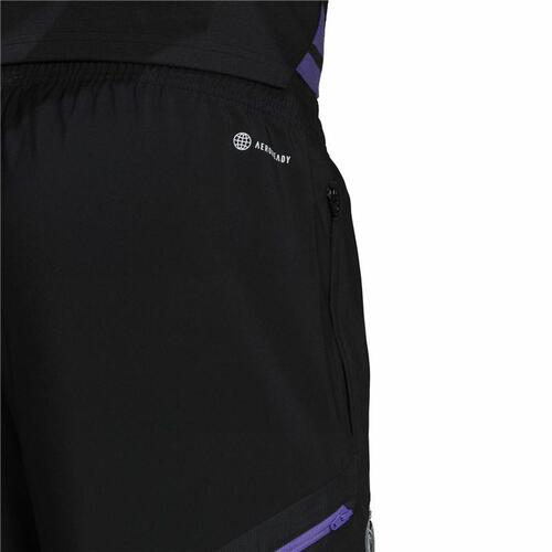 Træningsbukser til fodbold til voksne Adidas Condivo Real Madrid 22 Sort Mænd 2XL