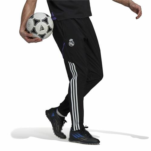 Træningsbukser til fodbold til voksne Adidas Condivo Real Madrid 22 Sort Mænd 2XL