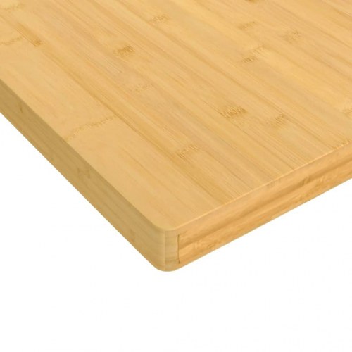 Bordplade 80x80x4 cm bambus