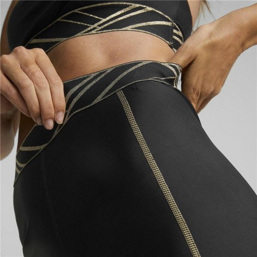 Sport leggins til kvinder Puma Deco Glam Sort - M