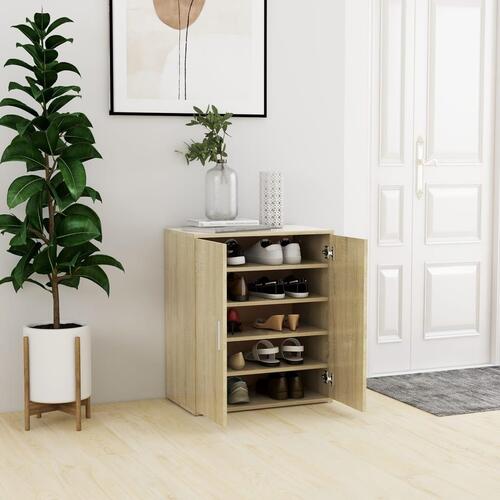 Skoreol 60x35x70 cm konstrueret træ sonoma-eg