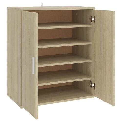 Skoreol 60x35x70 cm konstrueret træ sonoma-eg