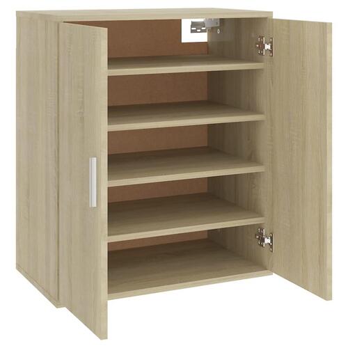 Skoreol 60x35x70 cm konstrueret træ sonoma-eg