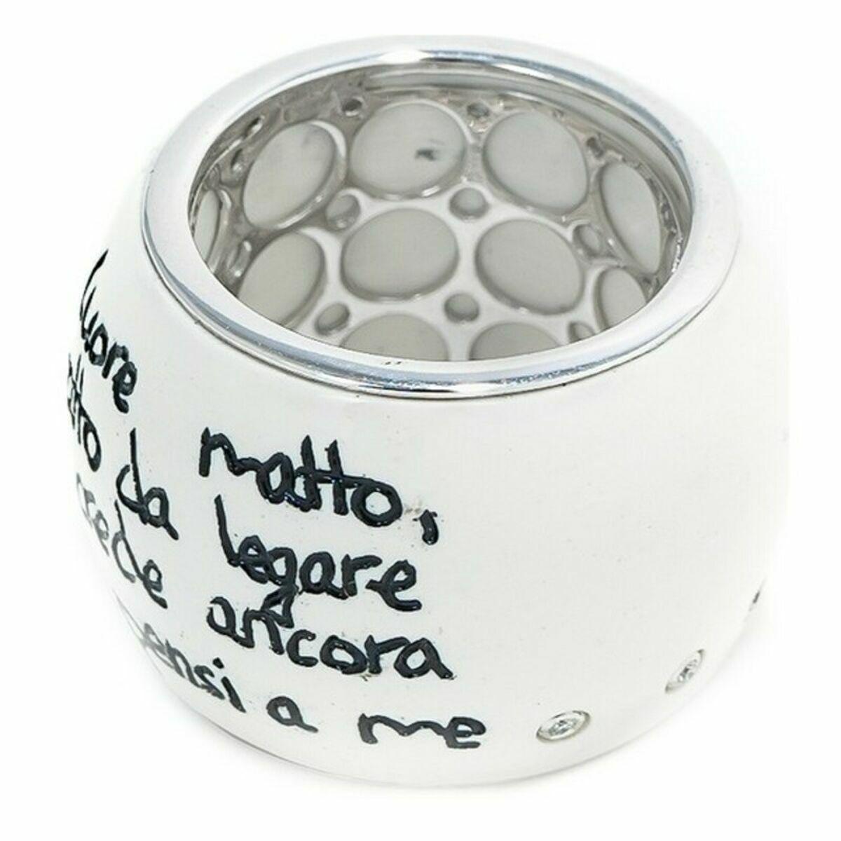 Demaria ring til kvinder DM6TAX35B - hvid, str. 12