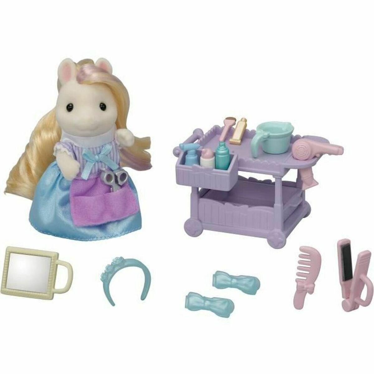 Action Dukke Sylvanian Families The Pony Mum And Her Styling Kit