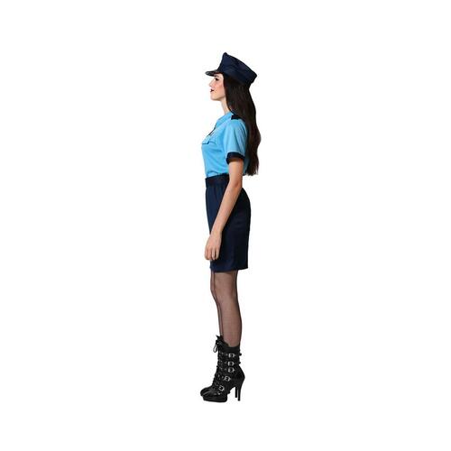Kostume til voksne Politi Dame M/L