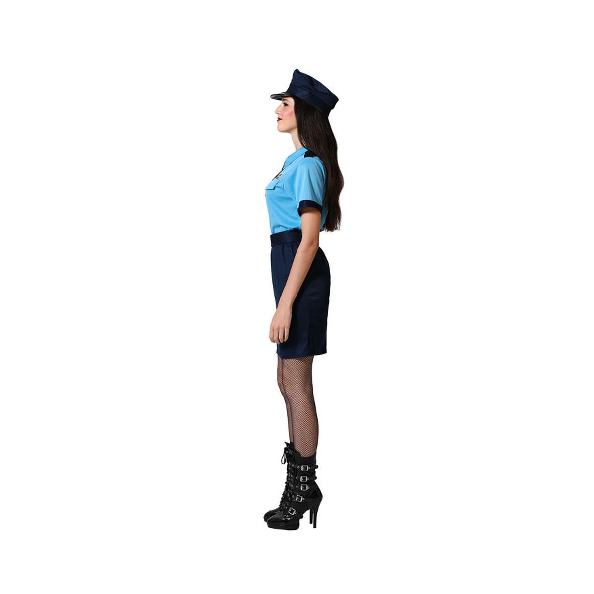 Kostume til voksne Politi Dame M/L