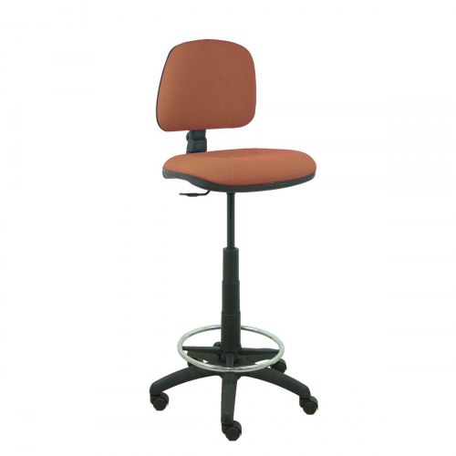 PB363RN taburet - brun PVC, ergonomisk