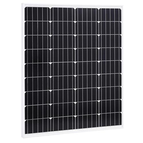 Solcellepanel 80 W aluminium og sikkerhedsglas
