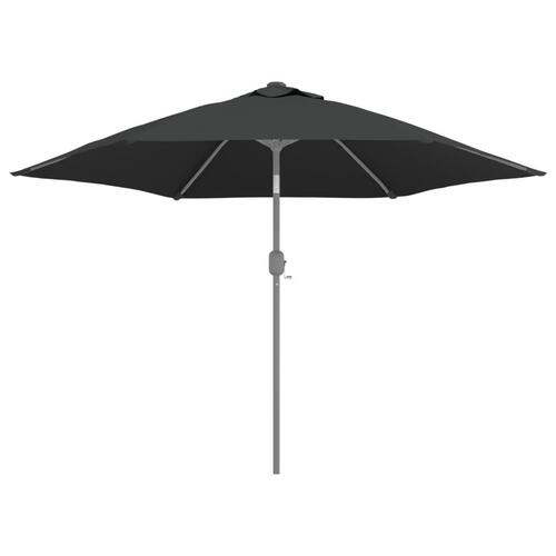 Udskiftningsdug til parasol 300 cm antracitgrå