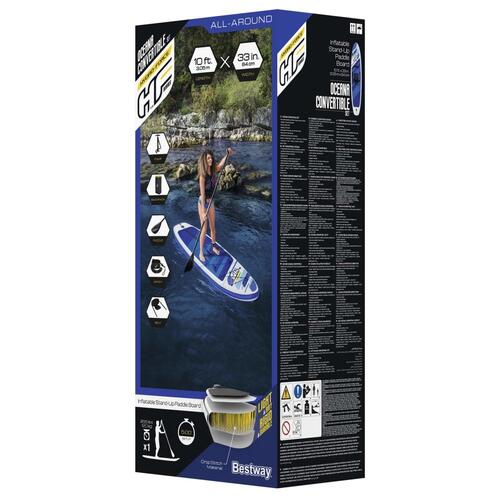 Bestway Hydro-Force Oceana oppusteligt SUP paddleboard