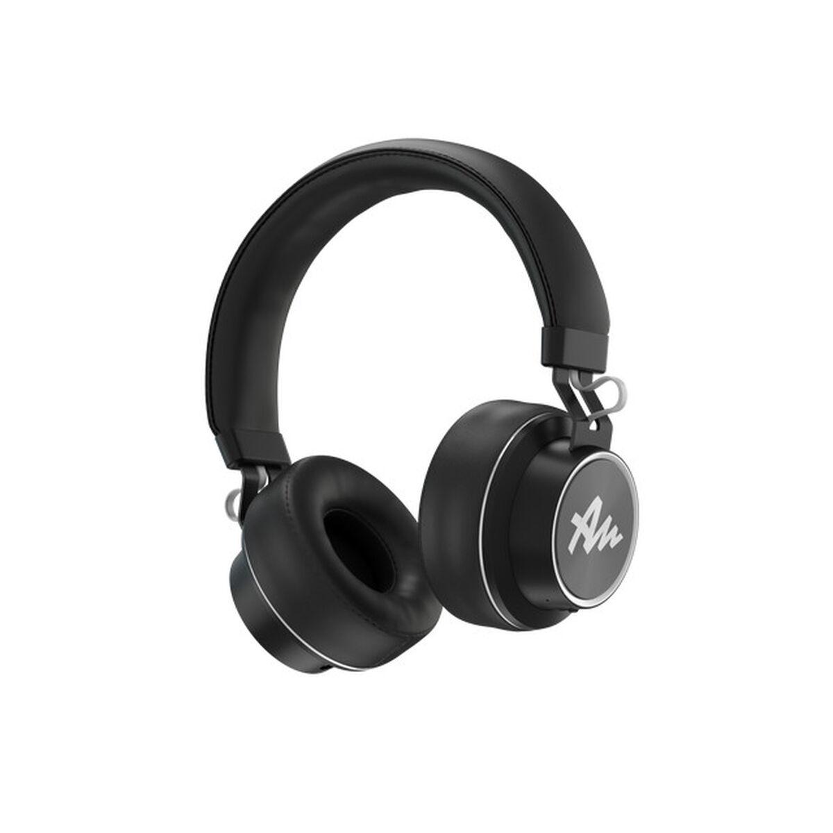Bluetooth Headset Med Mikrofon Audictus Winner Sort