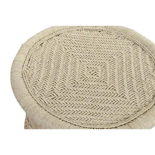 Sæt med 2 borde Natur 60 x 60 x 42 cm 62 x 62 x 42 cm 64 x 64 x 42 cm