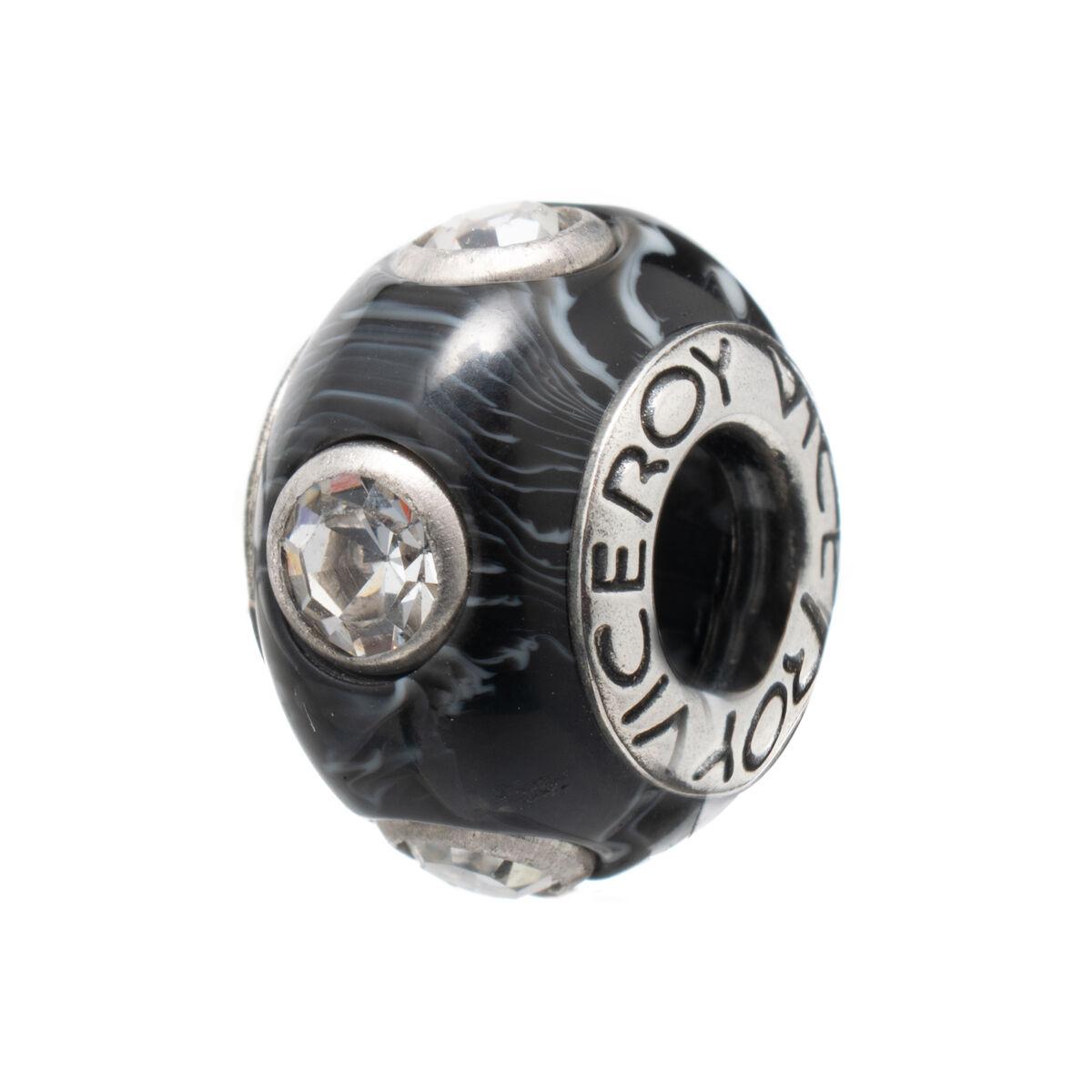 Charm-perle VMM0051-05 - sort, 1 cm