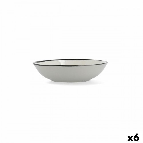 Ariane Vital Filo dyb tallerken, keramik, hvid Ø 21 cm - 6 stk.