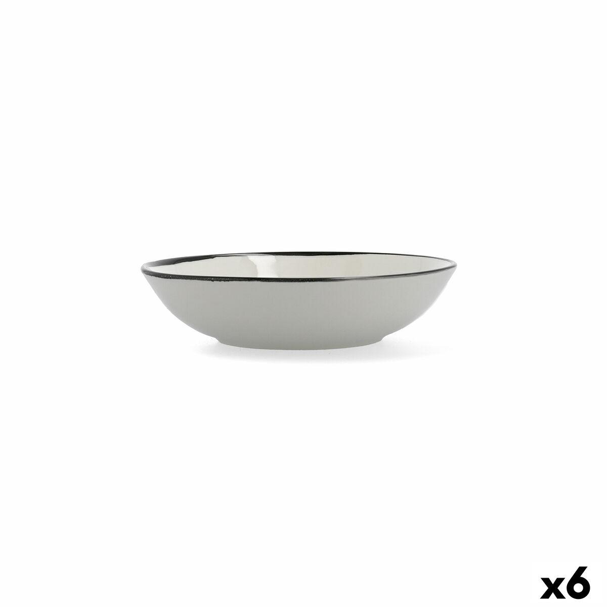 Ariane Vital Filo dyb tallerken, keramik, hvid Ø 21 cm - 6 stk.